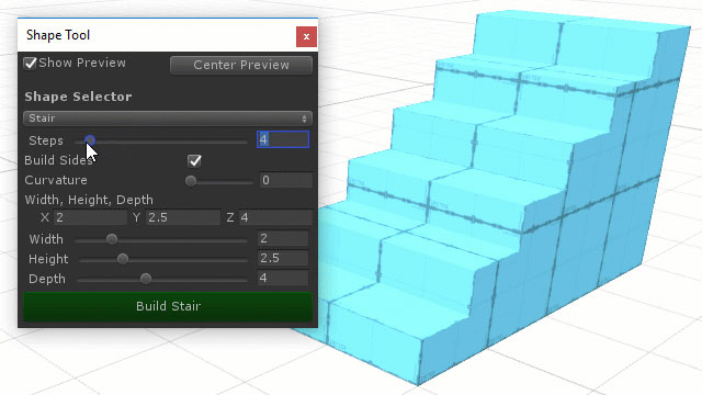 probuilder-stair-shape
