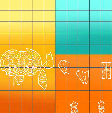 bird gradient grid screenshot