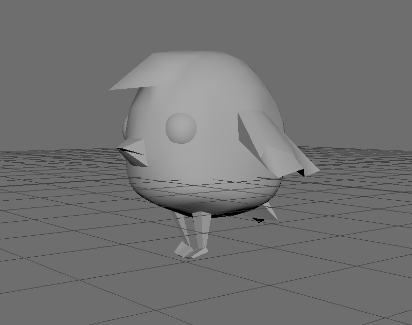modelled bird character